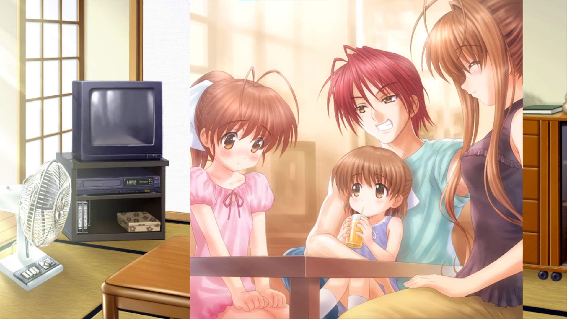 CLANNAD Side Stories CG——16.第十六章-城镇的思念（冈崎 汐） - 哔哩哔哩