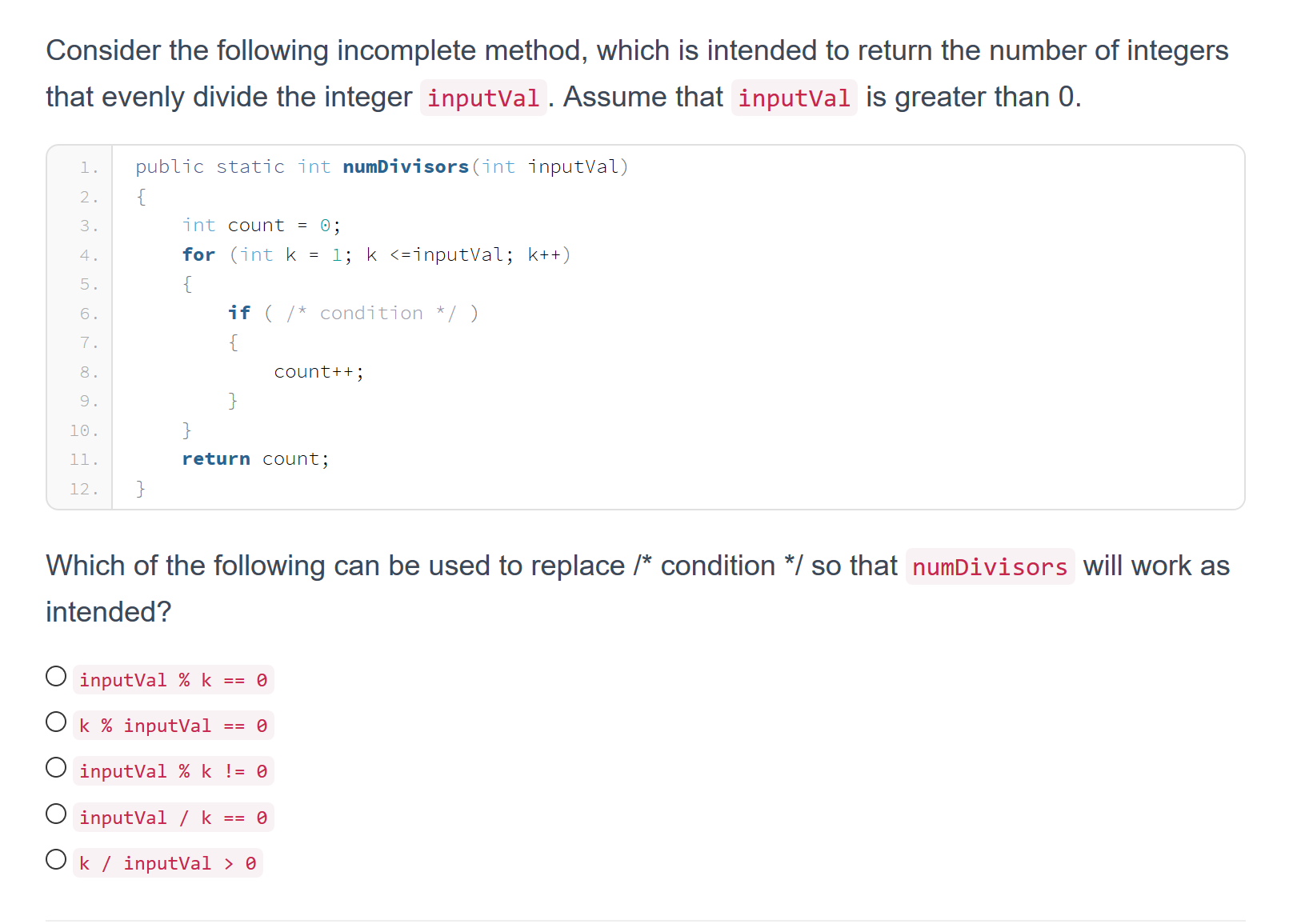 【APCS】 AP Computer Science A 选择题详解(3) 哔哩哔哩