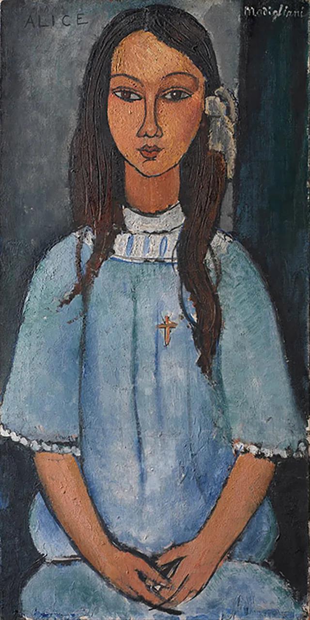 莫迪里阿尼"巴黎画派"代表人物,他是毕加索一生劲敌和朋友