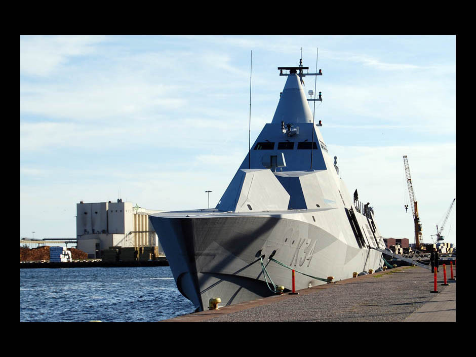 瑞典军工代表作(一)瑞典维斯比级轻型护卫舰  隐身军舰的祖师爷