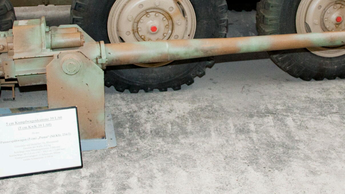 火炮专栏（小水管炮系列）：Kwk 39 50mm        历史弹药使用情形
