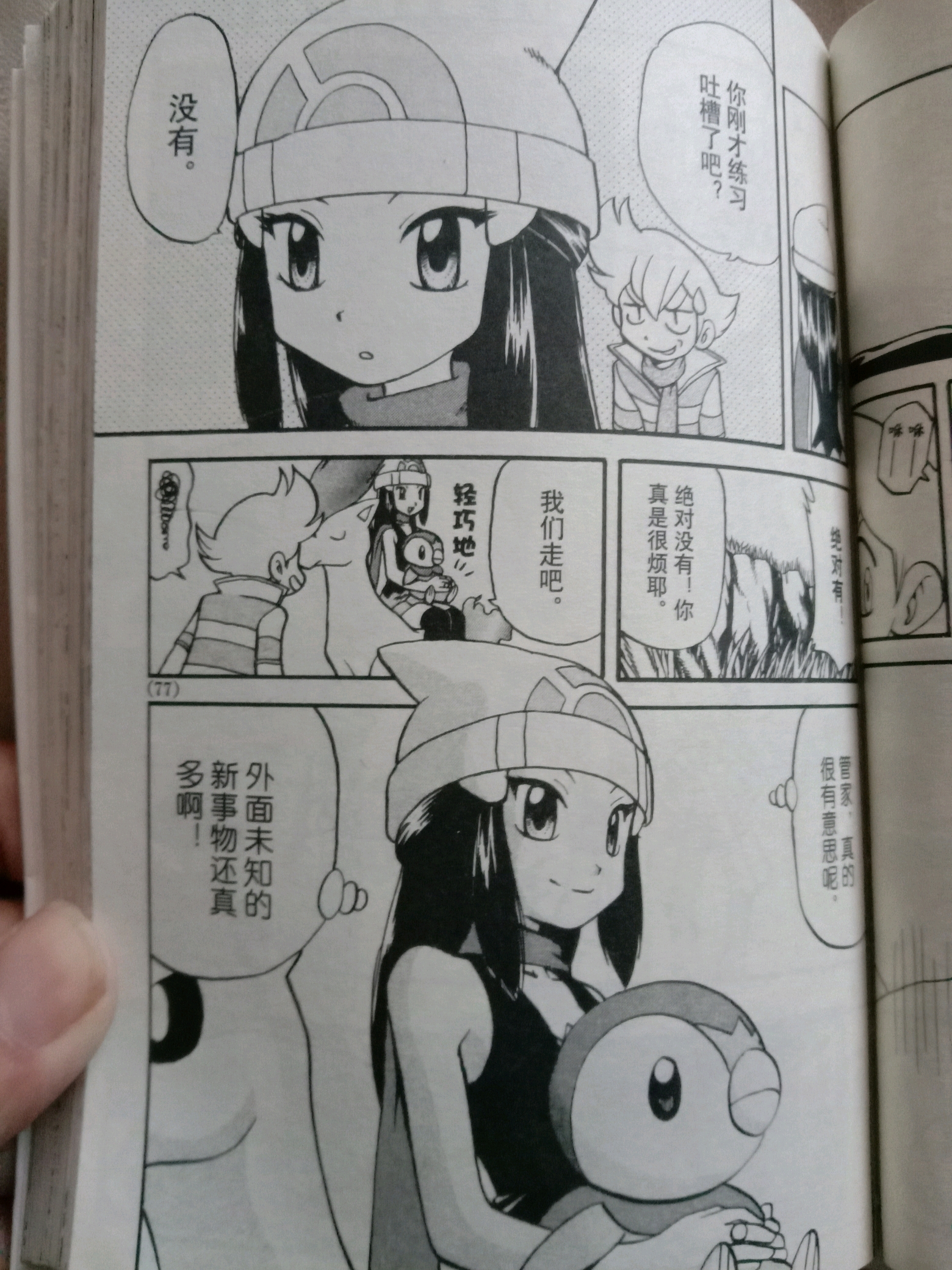 神奇宝贝钻石珍珠特别篇大小姐图片.