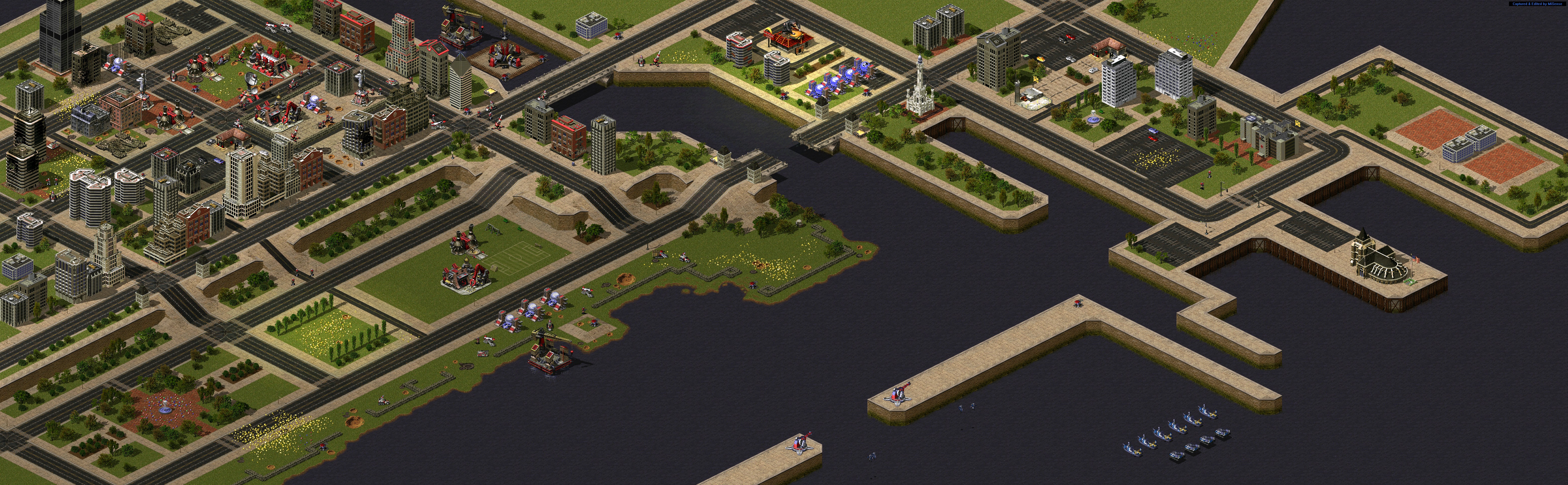 【红色警戒2】盟军任务大图