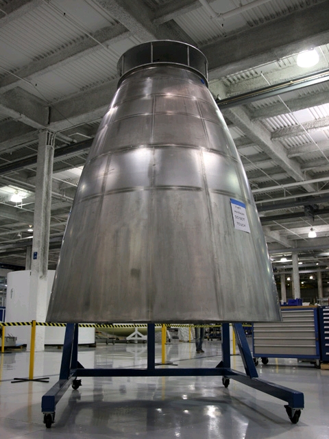 真空梅林1c的喷管,大多数地方只有1/3mm厚