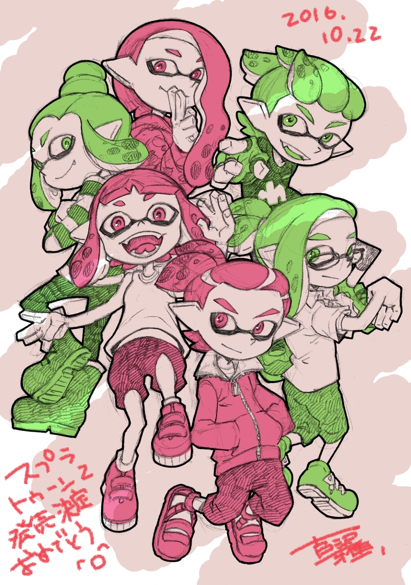 由于我发烧了所以我又来放splatoon的图了