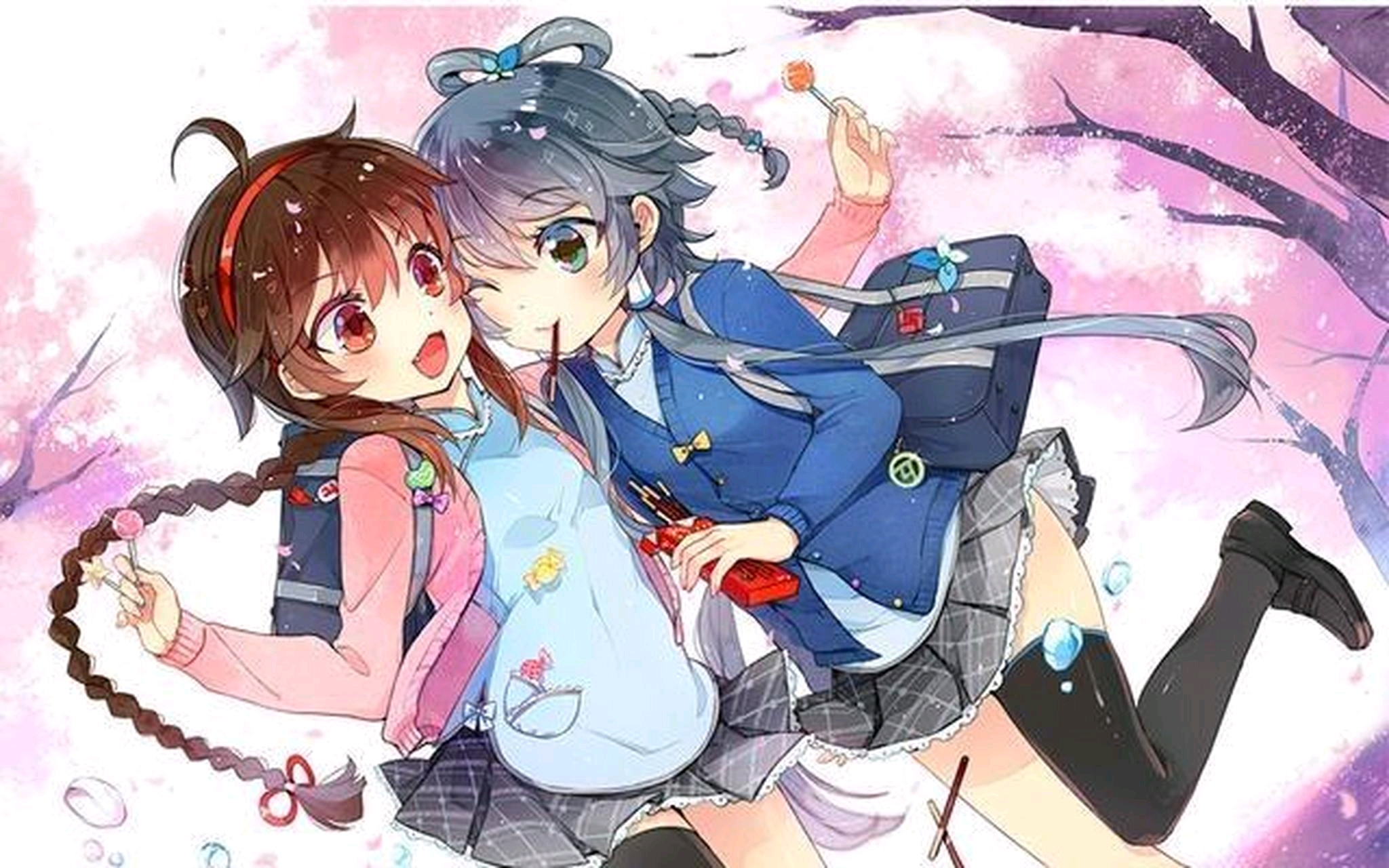 [洛天依×乐正绫]南北组的美图集！ - 哔哩哔哩