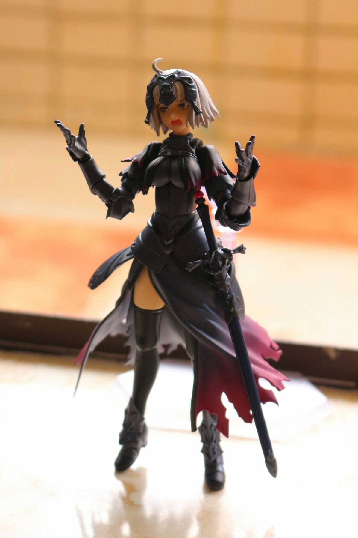 figma fate/grand order 黑贞德 开箱
