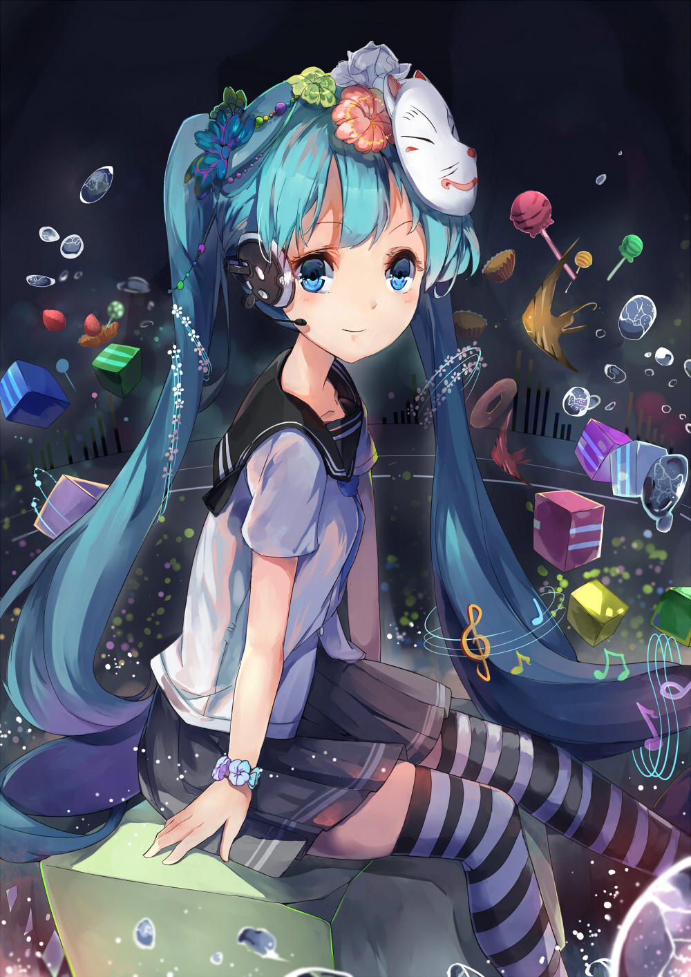 你没见过的初音未来超唯美高清手机壁纸!