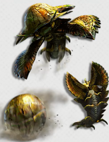 怪物猎人全怪物图鉴甲虫种甲壳种篇