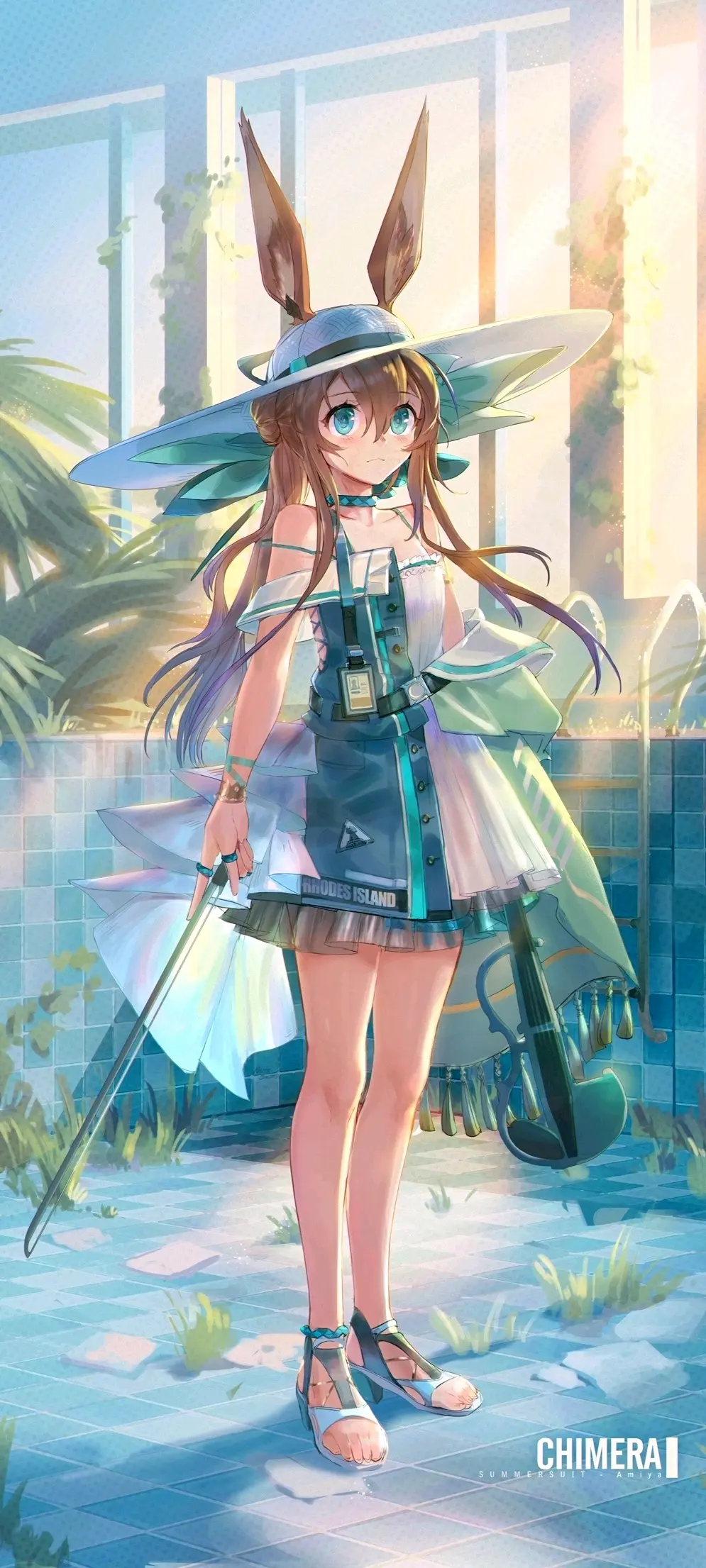 明日方舟 阿米娅 手机高清壁纸(无水印) - 哔哩哔哩