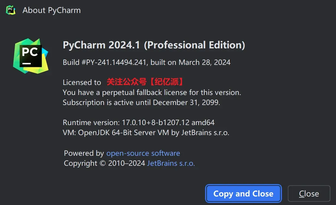 PyCharm 2024.1最新版免费激活破解安装教程（附激活工具+激活码）-永久持续更新 - 哔哩哔哩