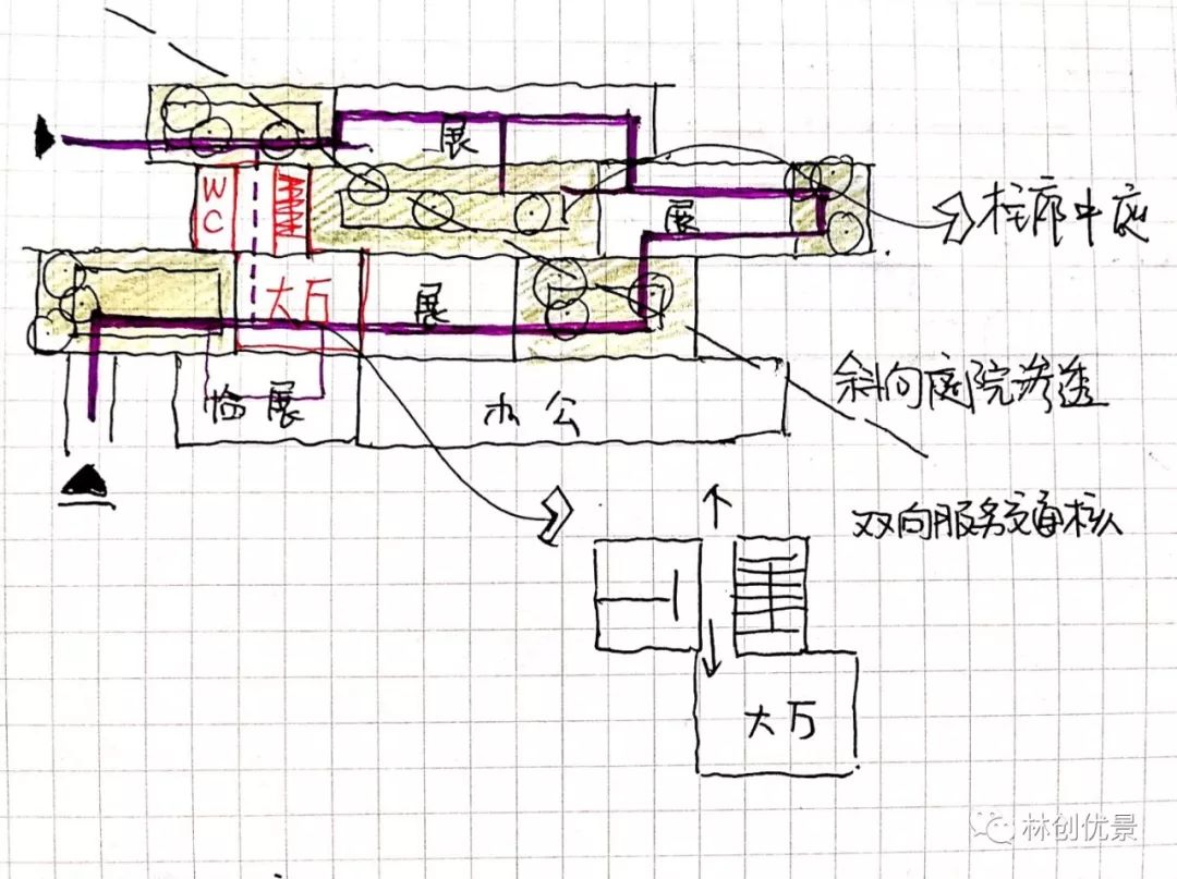 良渚文化博物馆立面图图片