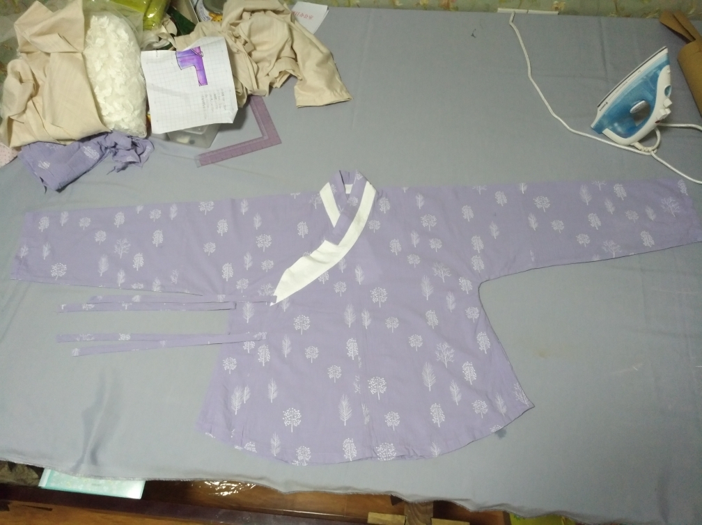 【采桑子】预告篇 自制交领汉服上衣