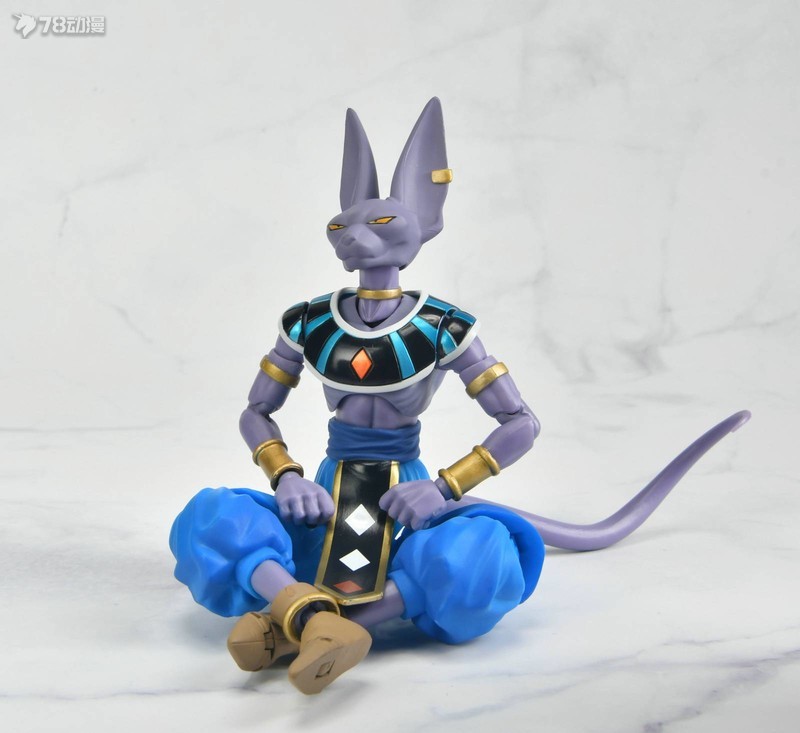 兴趣 模型手办 78动漫官方测评 万代 shf 比鲁斯 -活动限定配色-尾巴