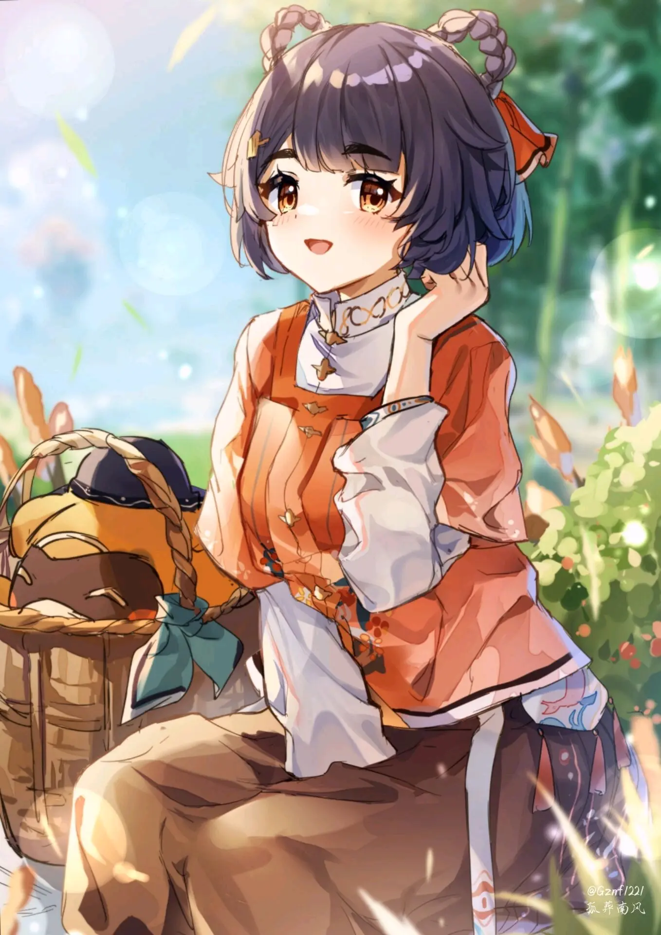 [原神图集] 火系小女孩～ - 哔哩哔哩