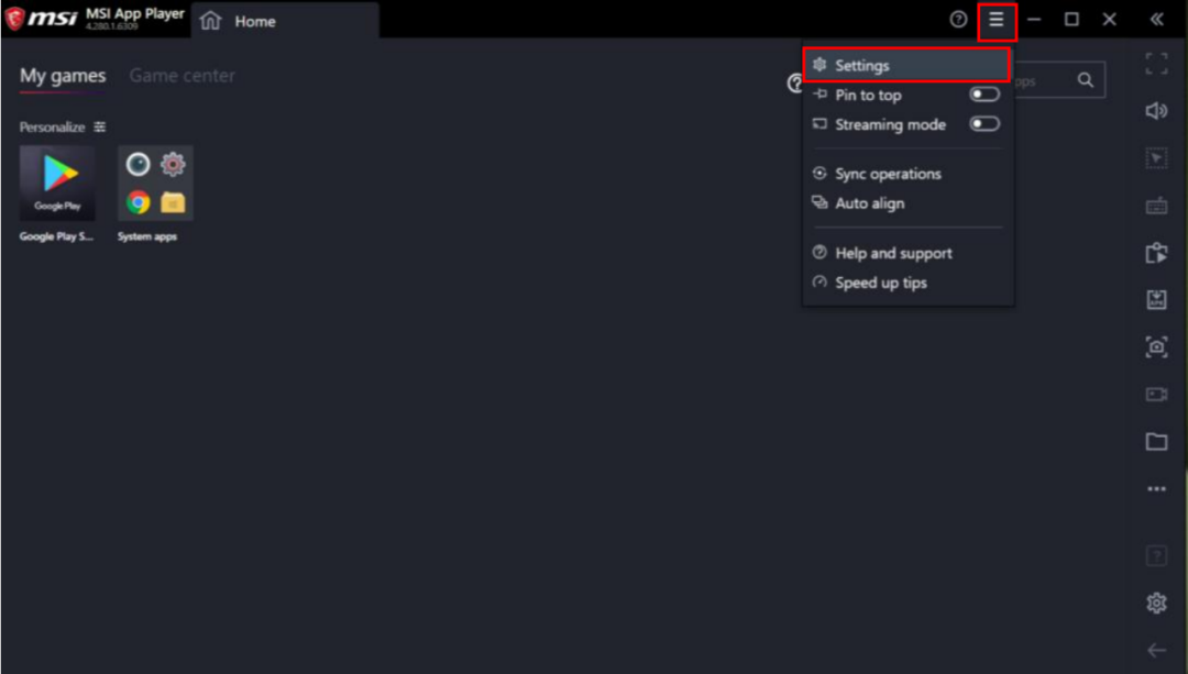  msi app player 