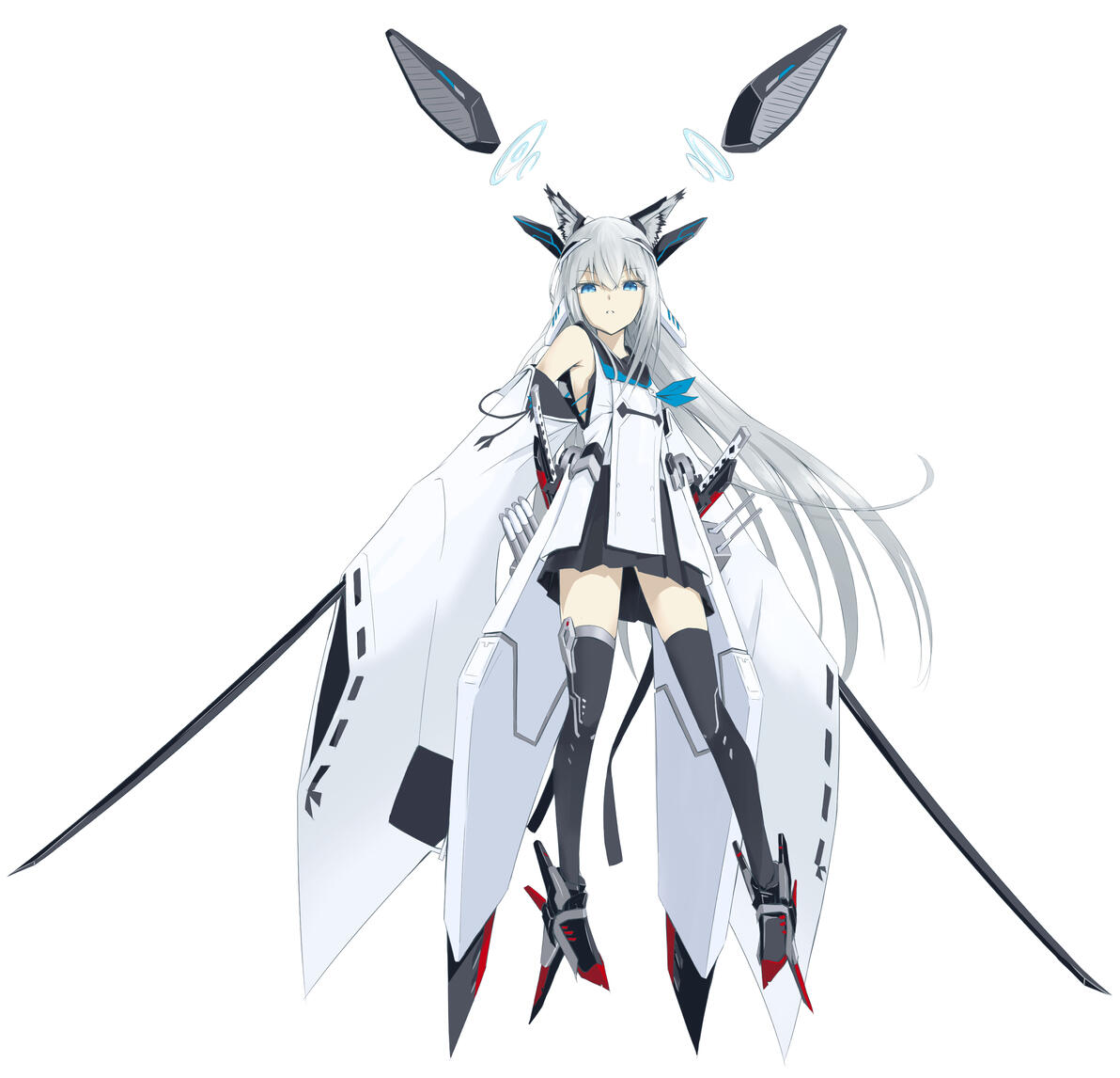 『碧蓝航线』江风/茳 本家画师推荐:凪白みと 插画欣赏 - 哔哩哔哩