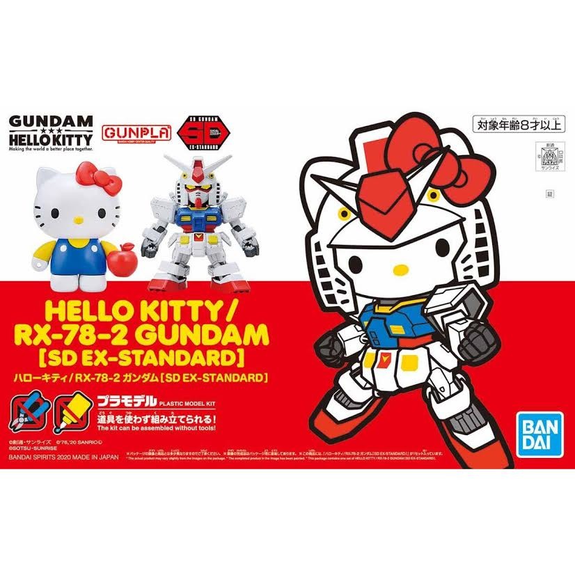 「hello Kitty X 高达模型」即将推出合作模型商品 哔哩哔哩