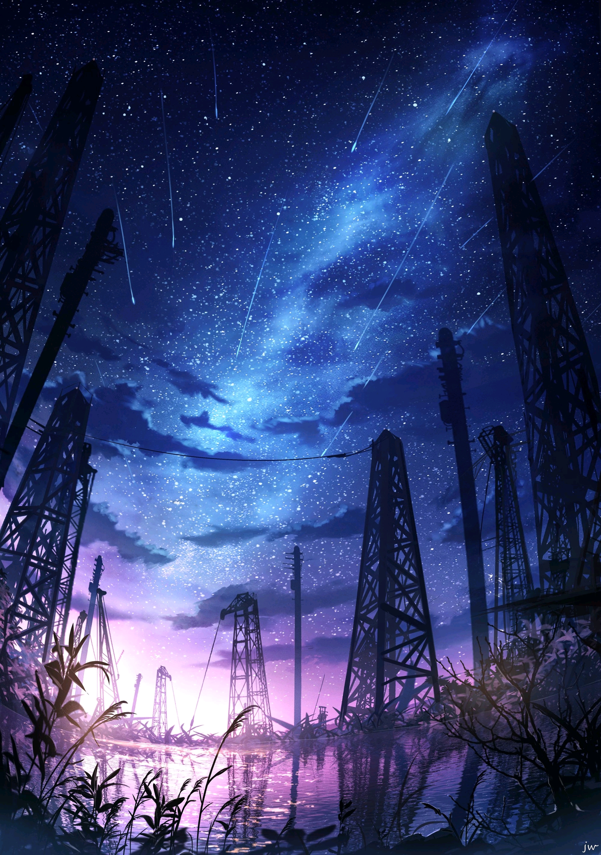 二次元の唯美壁纸