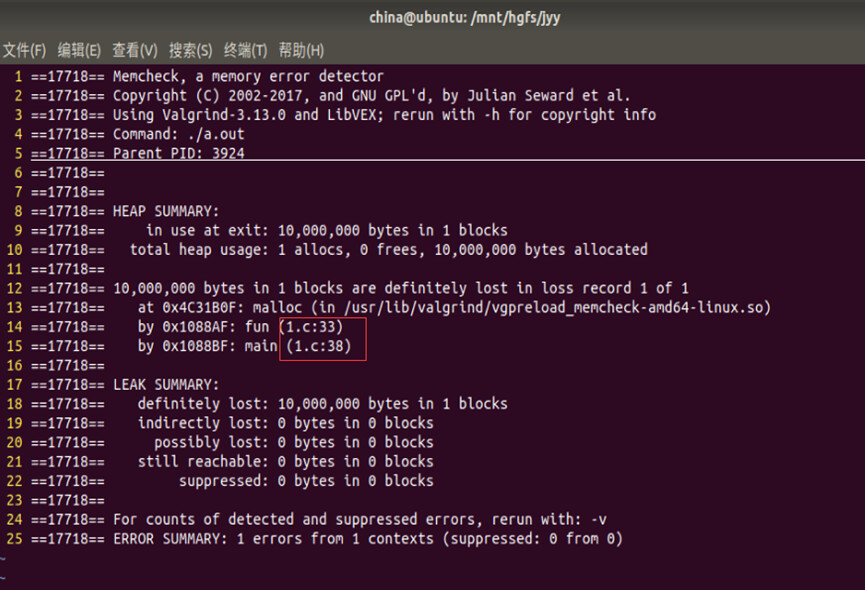 内存泄露检测工具Valgrind 哔哩哔哩