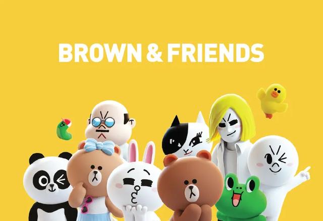 line friends11位人物图片