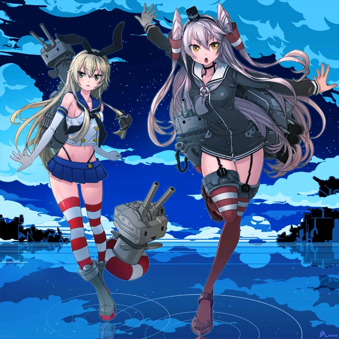 岛风《舰队collection》美图/壁纸合集①