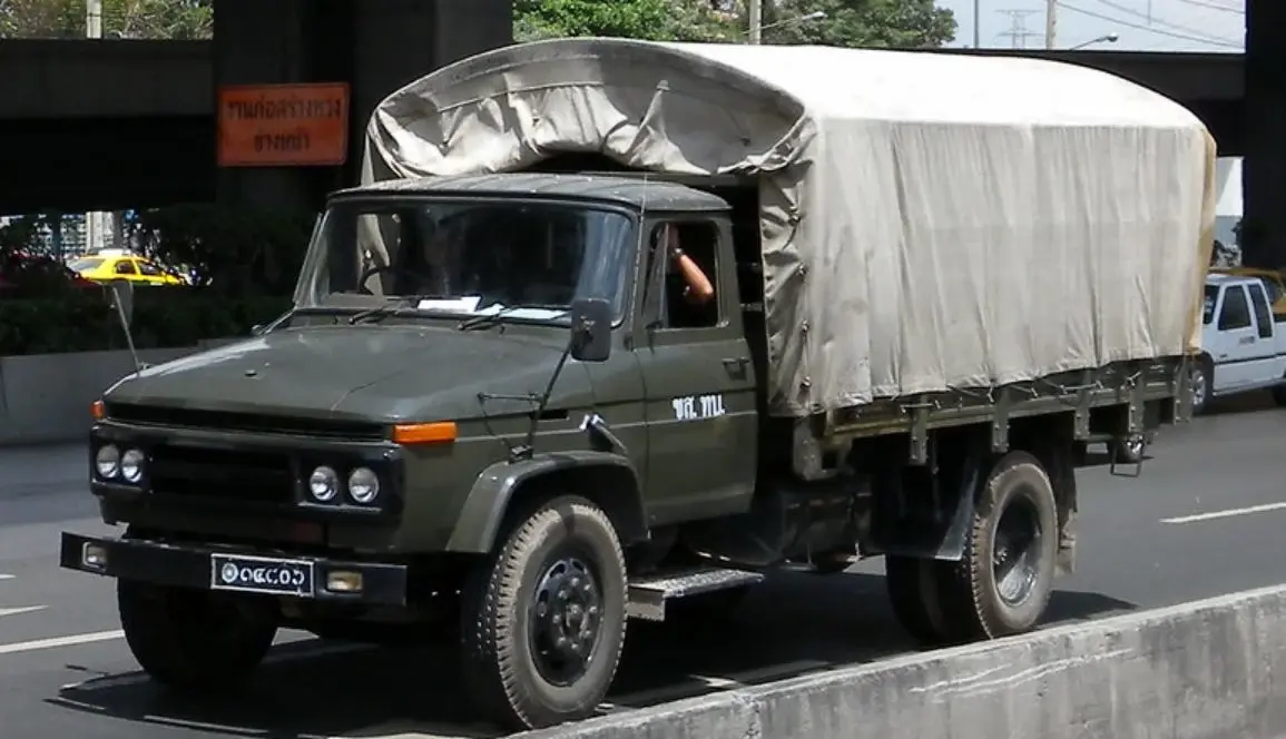 泰王国皇家陆军曾经装备的解放ca141军用卡车