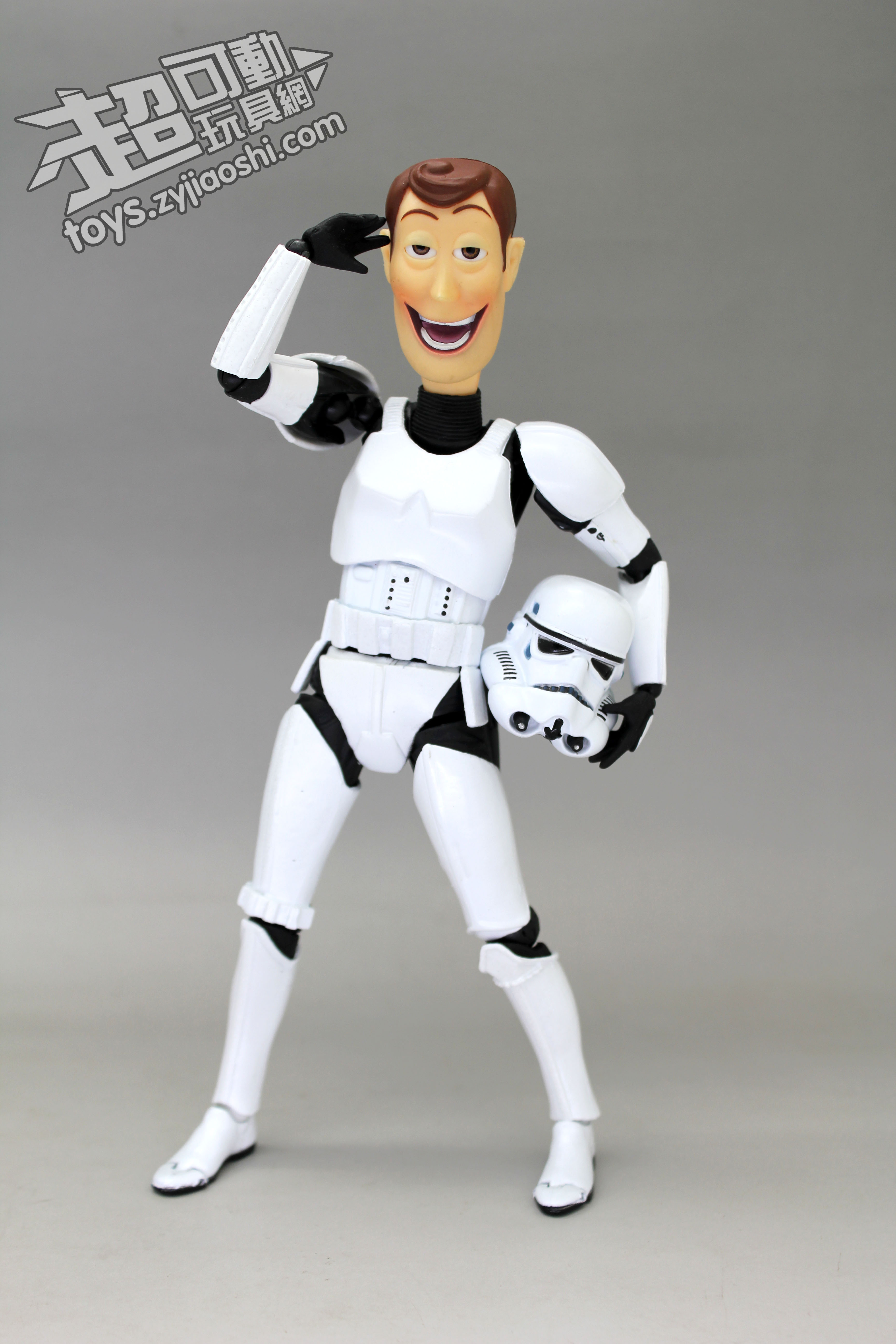 掰玩具星球大战祖国版6寸白兵