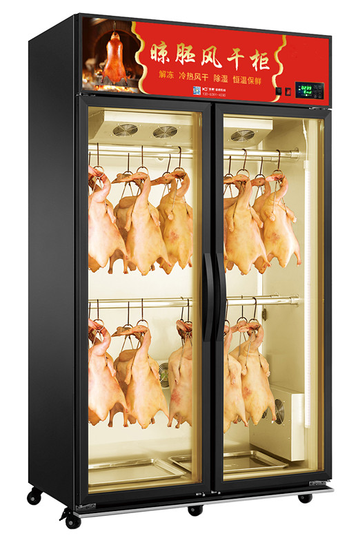 烤鸭烧鹅晾胚风干柜——科技保鲜