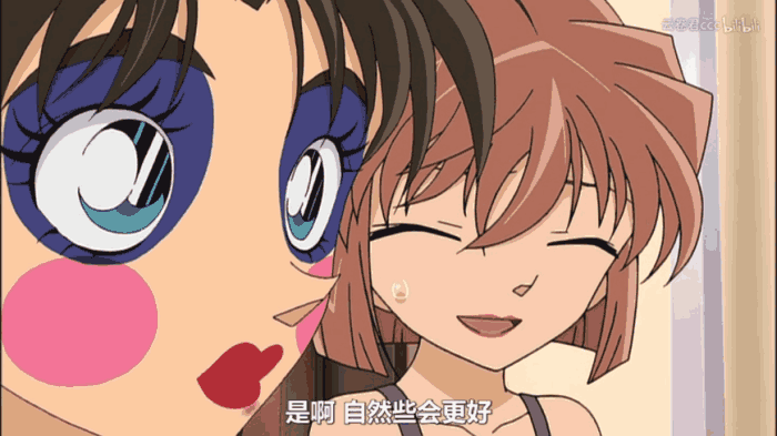 名侦探柯南: 灰原哀也会化妆? 化妆后的小哀更美丽, 女神范十足