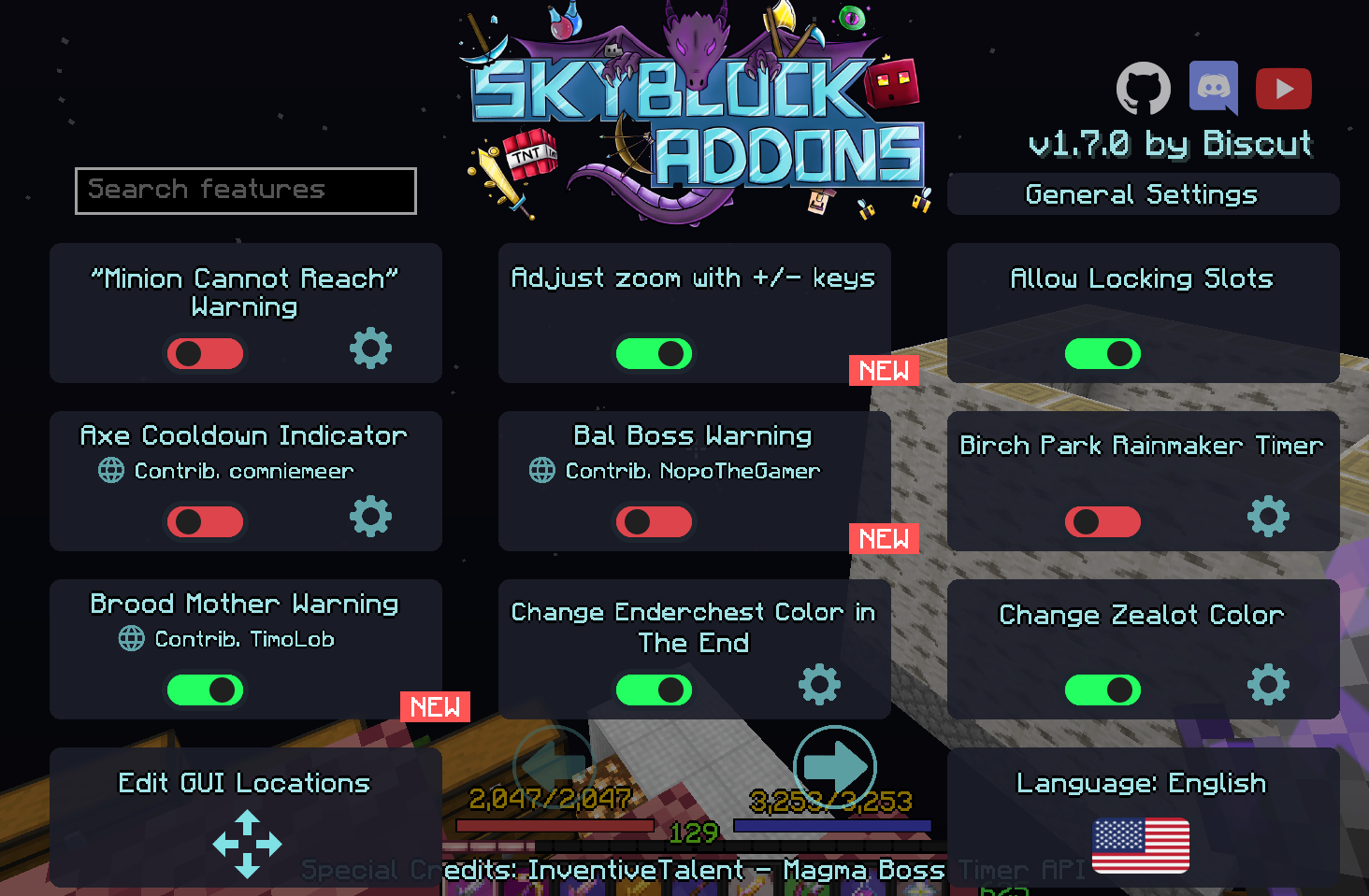 Hypixel Skyblock 实用Mods推荐+下载链接 哔哩哔哩