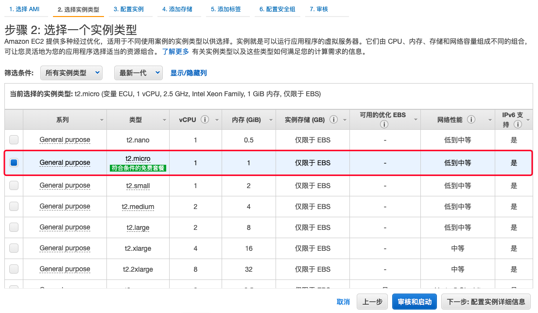 免费白嫖的亚马逊云服务器创建实例教程。