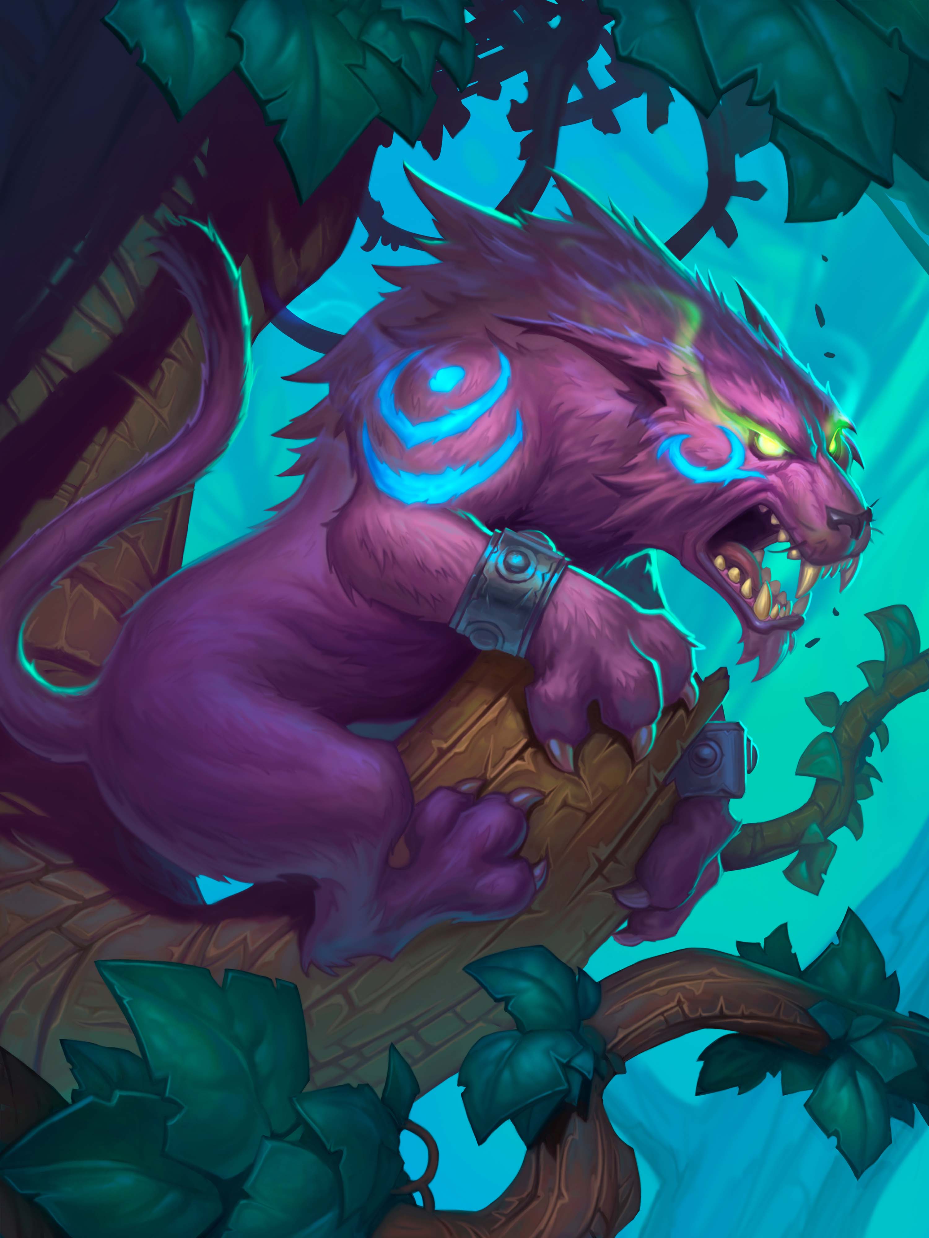 炉石传说女巫森林卡牌原画一览补遗