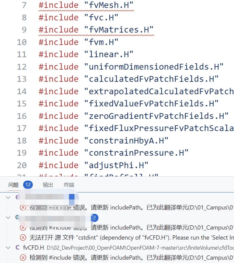 OpenFOAM代码跳转设置 - 哔哩哔哩