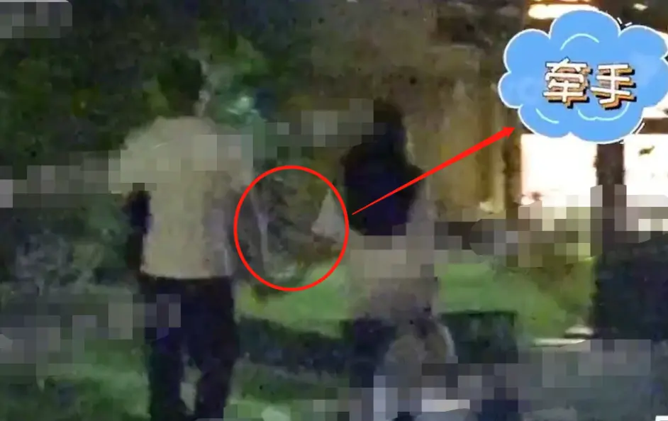 张含韵佟梦实疑似恋情曝光 二人牵手摸头 看起来十分亲密 哔哩哔哩