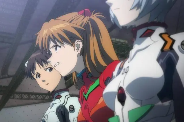 故事采用了双线叙事,一条明线,讲的是打使徒,碇真嗣的挣扎,绫波丽获得