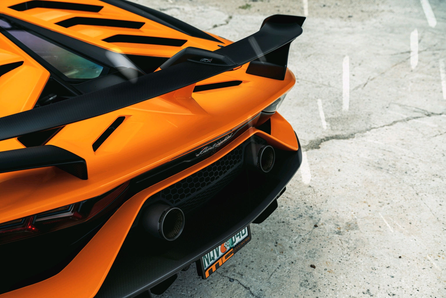 兰博基尼 aventador svj