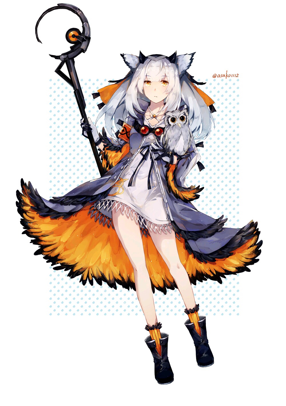 【明日方舟 白面鸮x博士同人小说】闻风来