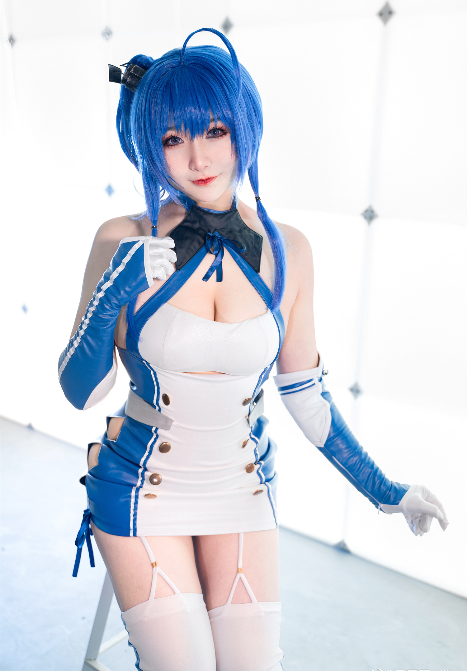 三刀刀miido碧蓝航线圣路易斯原皮cosplay4