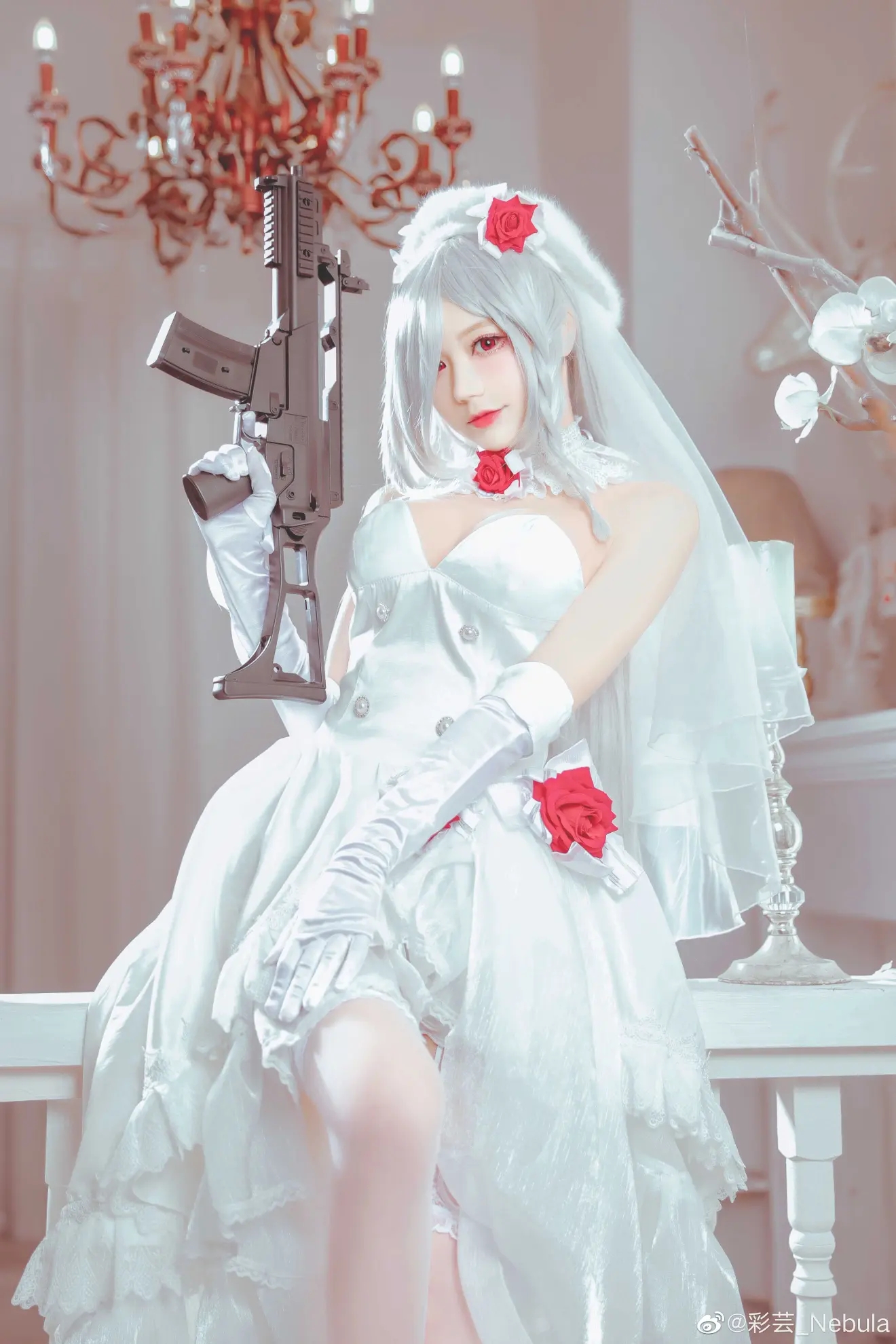美女cosplay少女前线g36c花嫁看完就睡吧明天还要考试