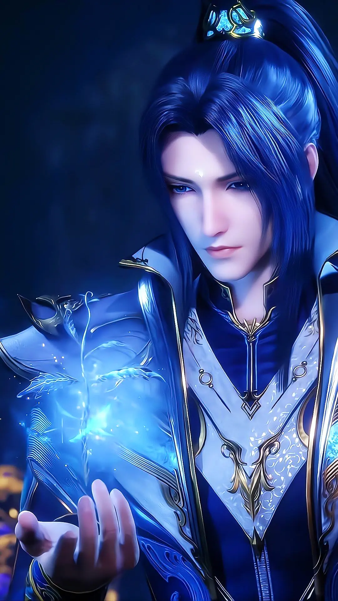 《斗罗大陆》唐三高清手机壁纸:海神与修罗神