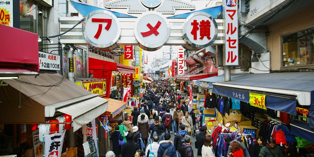 东京步行街图片
