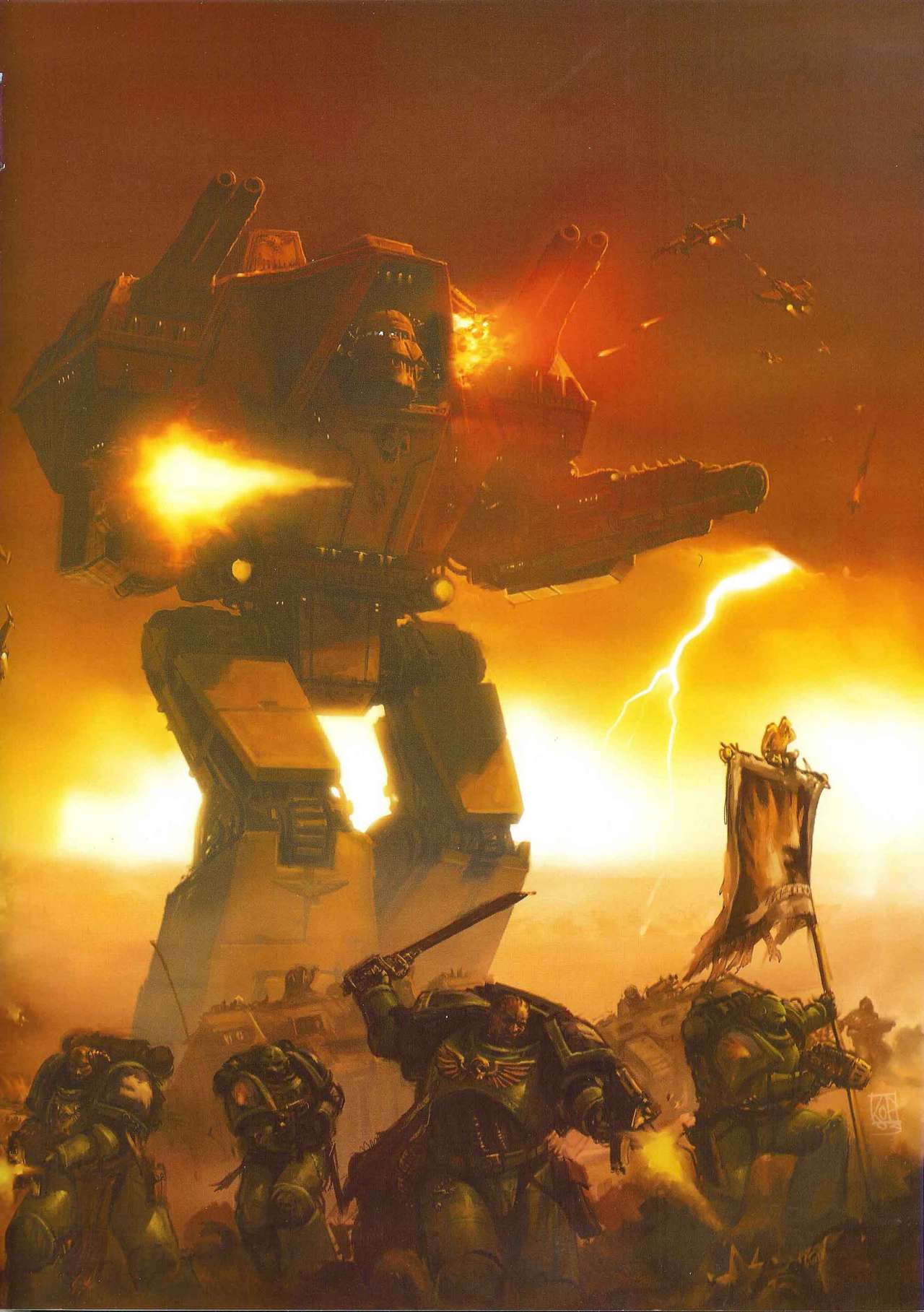 战锤40k原画艺术设定集翻译六