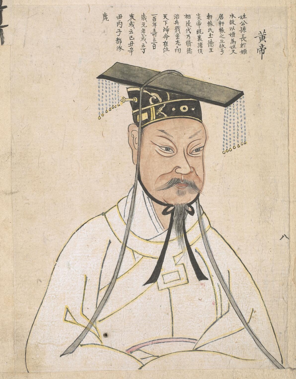 帝王画像集[十三]中国帝王画像4五帝时期(上) - 哔哩哔哩
