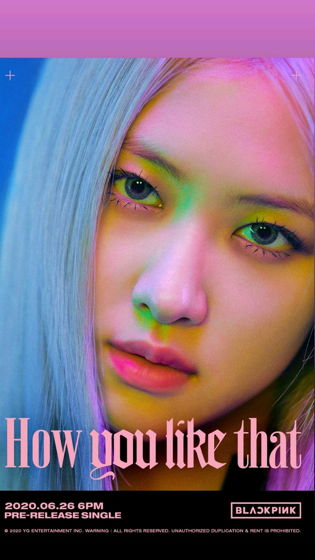 blackpink - how you like that 概念海报公开