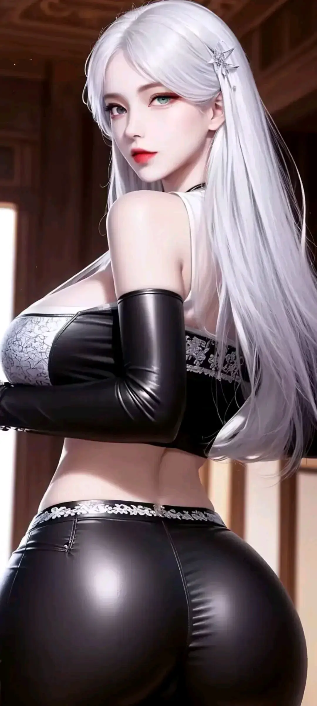 斗罗大陆宁荣荣性感紧身衣