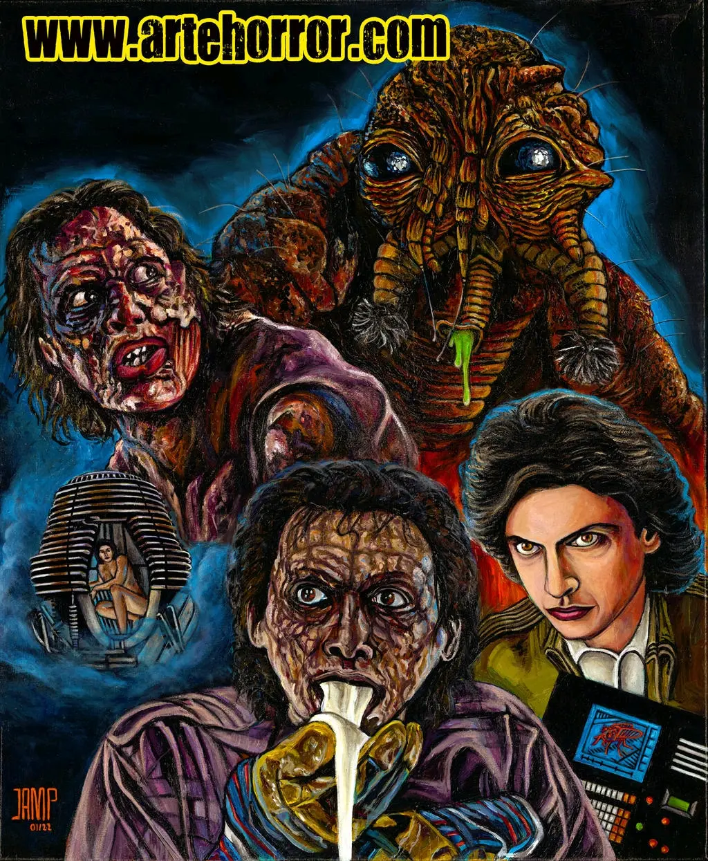 变蝇人——赛斯&安德烈图集