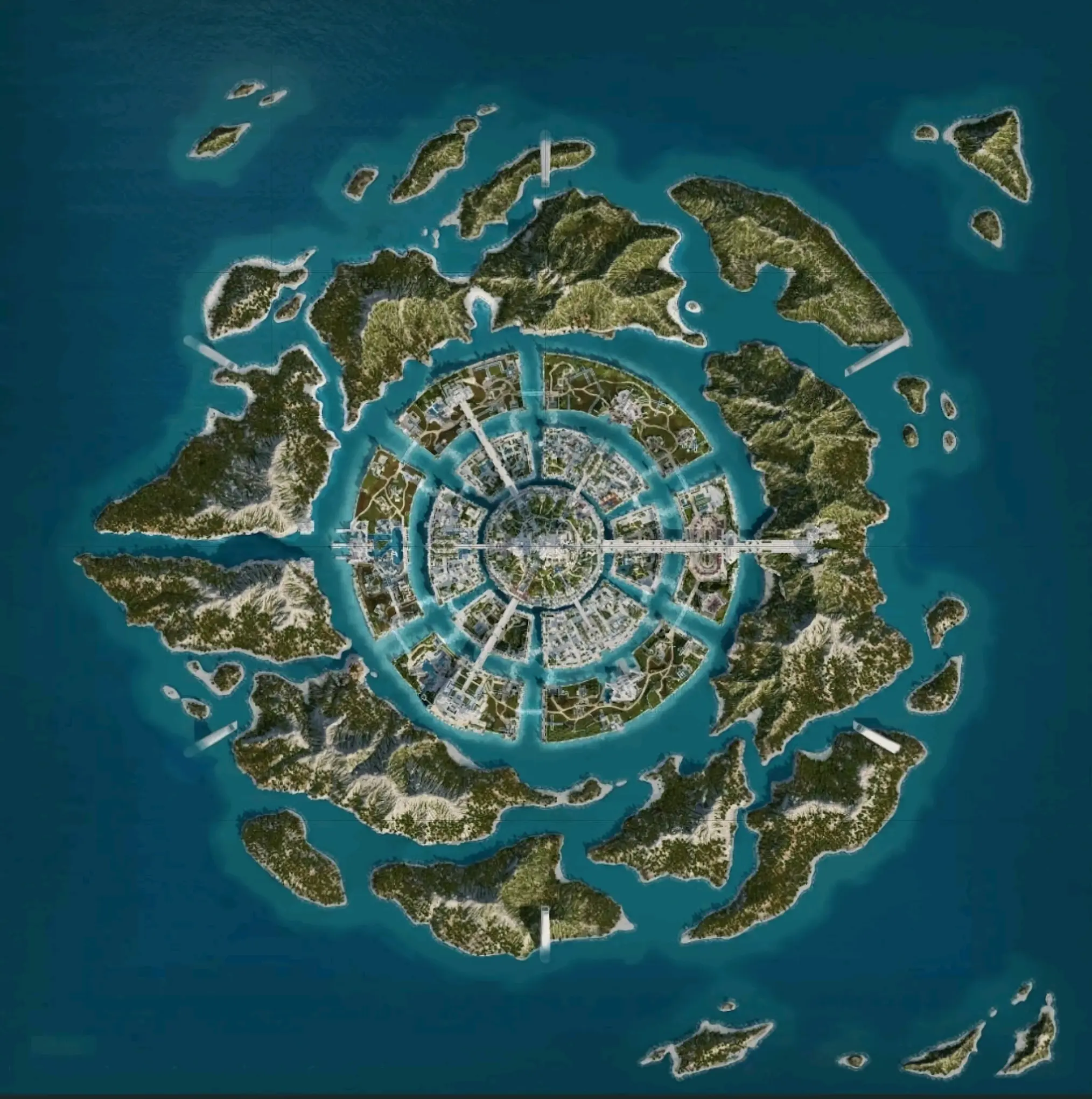 亚特兰蒂斯dlc地图合集(全3张俯视角地图全景)本文为我原创本文禁止