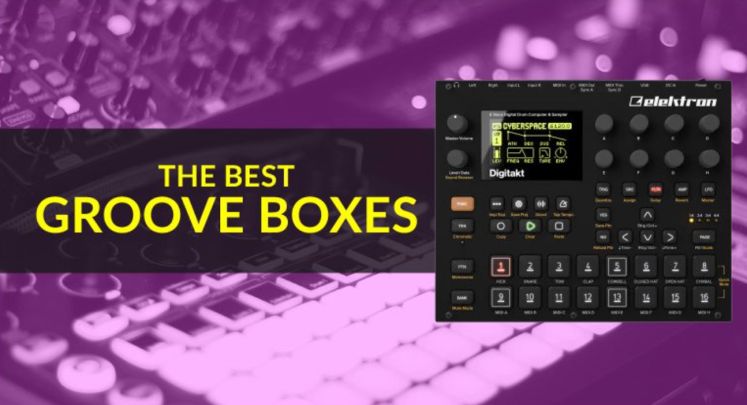 什么是 GrooveBoxes？合成器鼓组+采样的现场表演神器你不能知道 哔哩哔哩