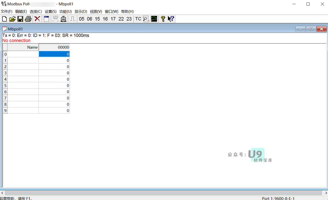 Modbus Poll V9.9.2 Build 1690 Modbus测试工具单文件版 - 哔哩哔哩